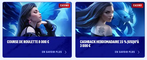 Bonus et promotions exclusives Bankonbet Offres spéciales et promotions Bankonbet Casino